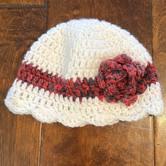 Baby Girls Crochet Beanie & Shoes - Picture 2 of 6